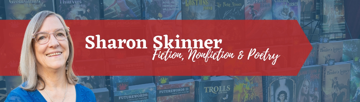 The Brick Cave Media Home page for Author Sharon Skinner